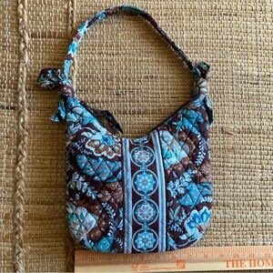 Vera Bradley Olivia bag in Java Blue and brown
